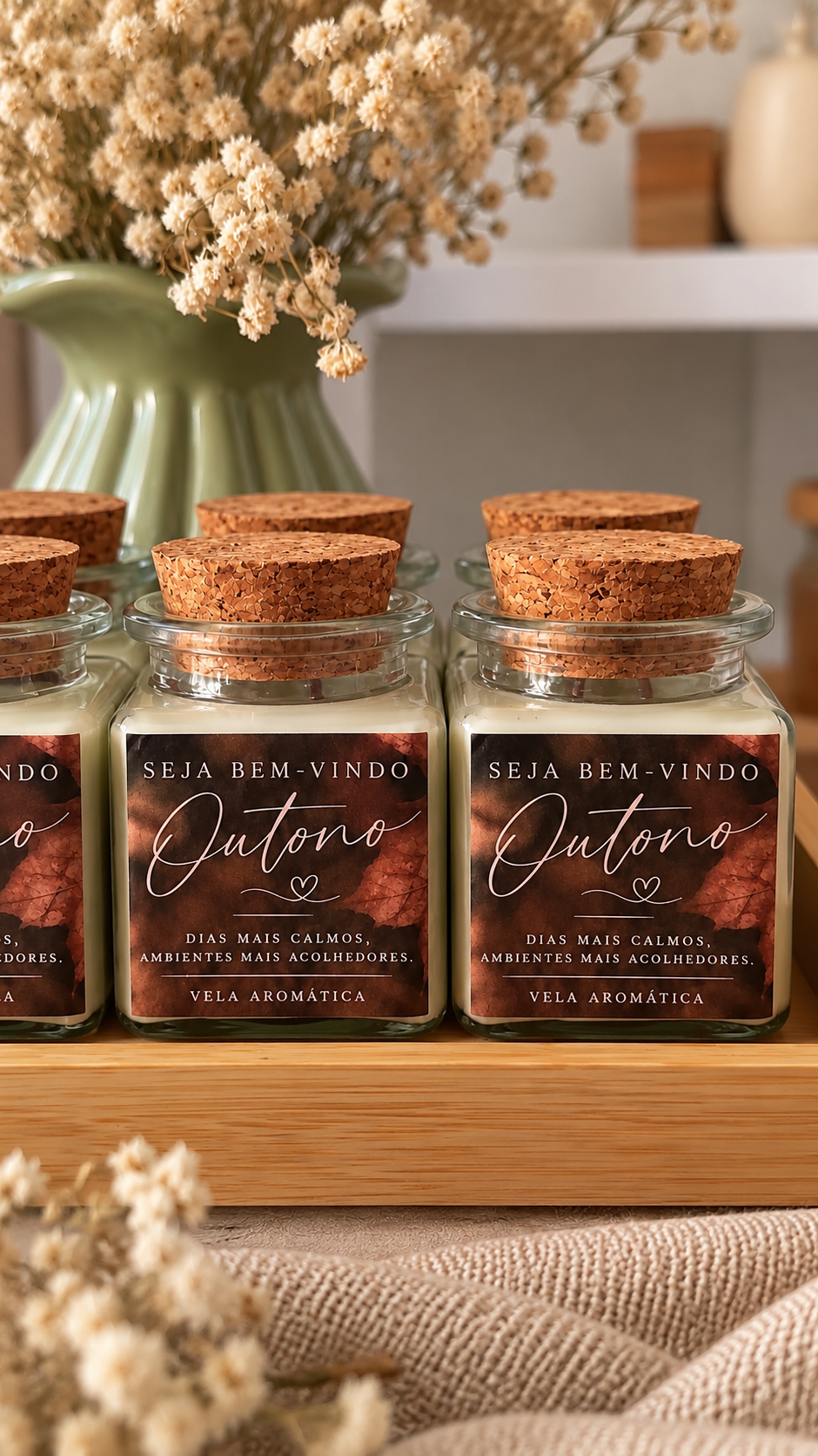 Vela Bem-Vindo Outono — 90 g