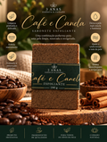 Sabonete corporal  Esfoliante Café e Canela — 100 g