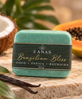 Sabonete Artesanal Brazilian Bliss – Coco, Papaia & Baunilha | 90 g