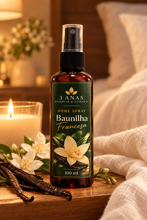 Home Spray Baunilha Francesa - Quarto