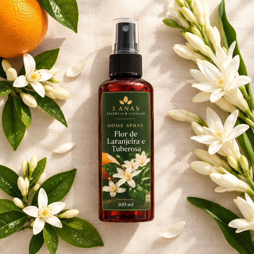 Home Spray Flor de Laranjeira - Flat lay